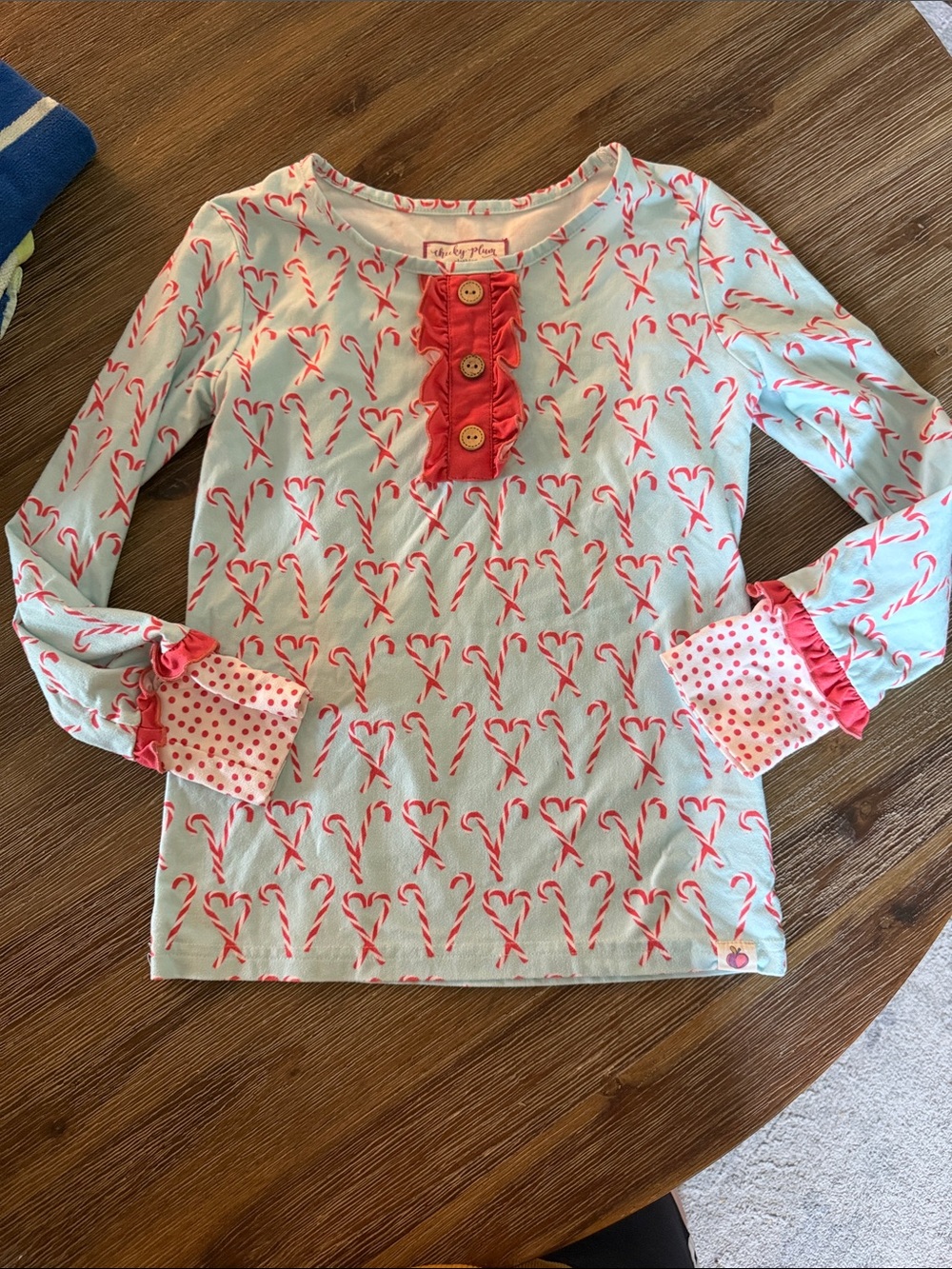 Cheeky plum girls pajama top